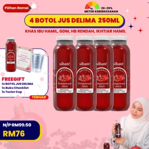 Jus Delima - Combo 4 Botol
